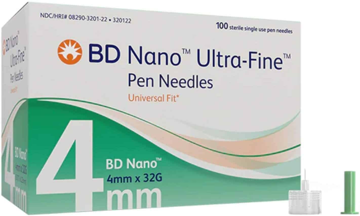 BD Nano® Ultra Fine Pen Needles 32G image BD Nano® Ultra Fine Pen Needles 32G image